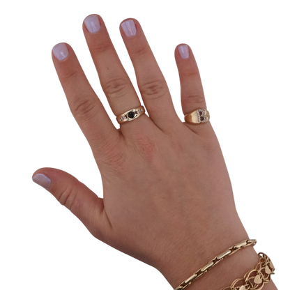 Sapphire & Diamond Ring