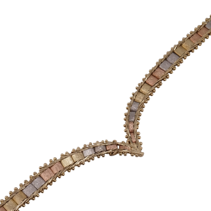 Tri Color Bolla Riccio Bracelet