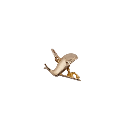 Joan of Arc Whale Charm