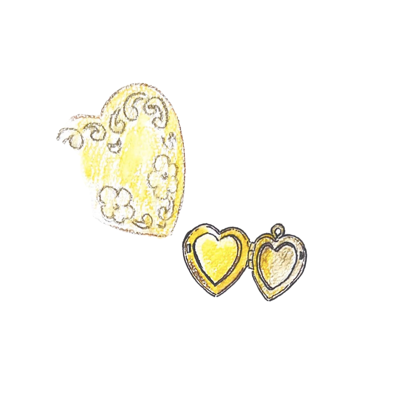 Filagree Heart Locket